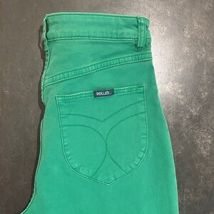 Rolla's Vibrant Green Denim Pants